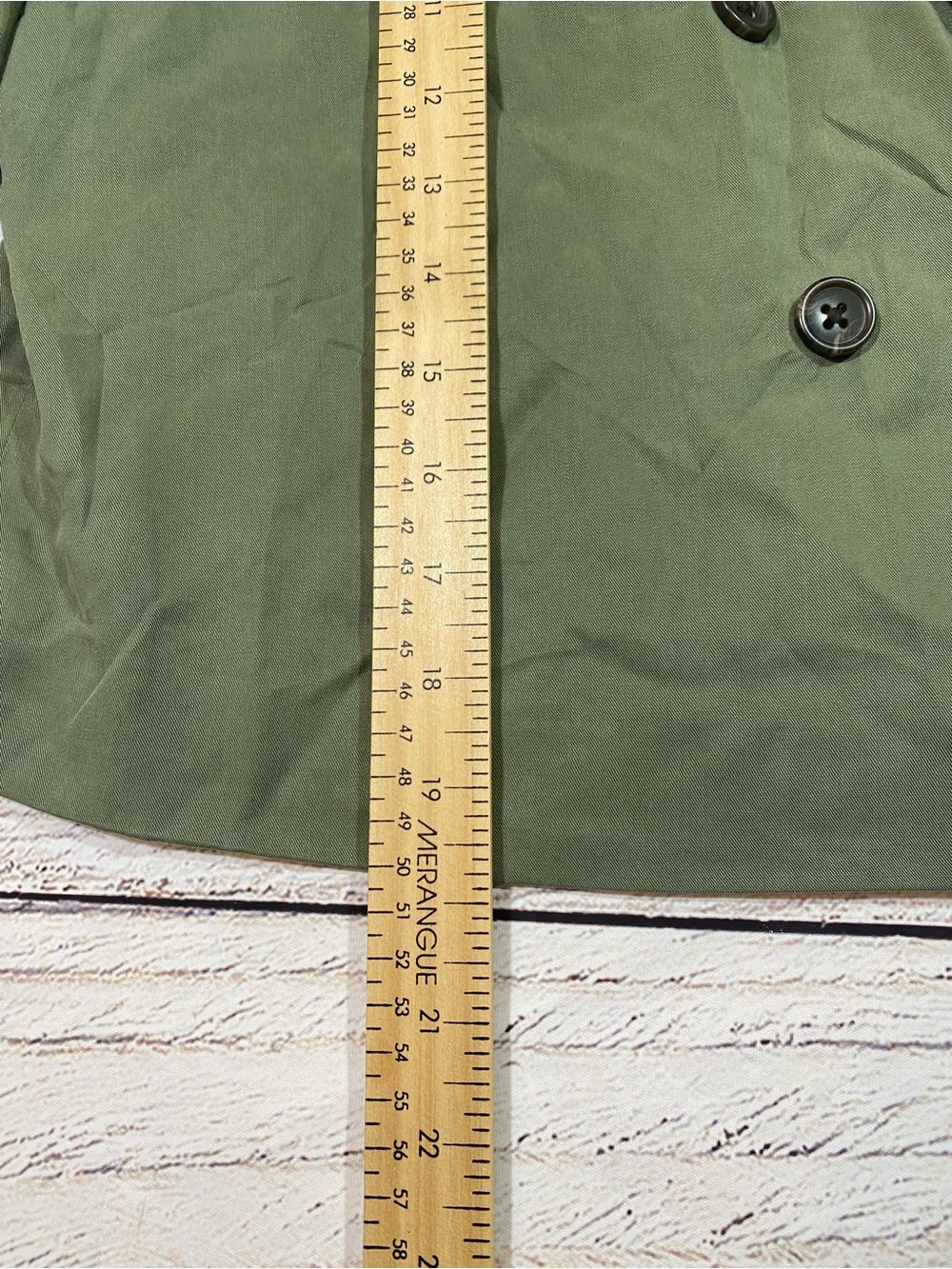 Banana Republic NWT Olive Green Double-Breasted Cropped Blazer Flight Jacket 14 - Picture 10 of 16